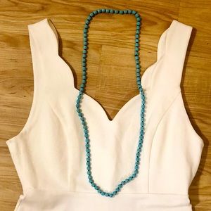 Blue Beaded Necklace